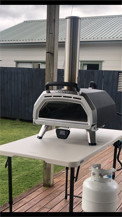 Pizza oven on request
