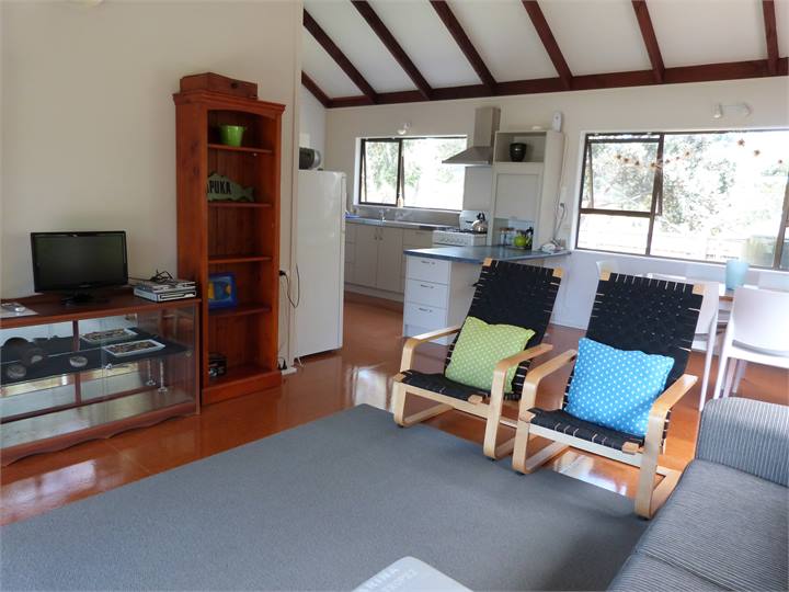 dining/Kitchen with electric fridge freezer