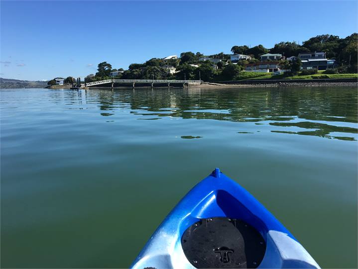 Kayaking home