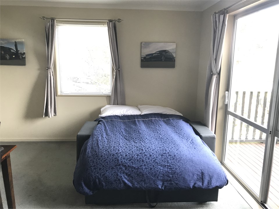 Sofabed made with mattress topper