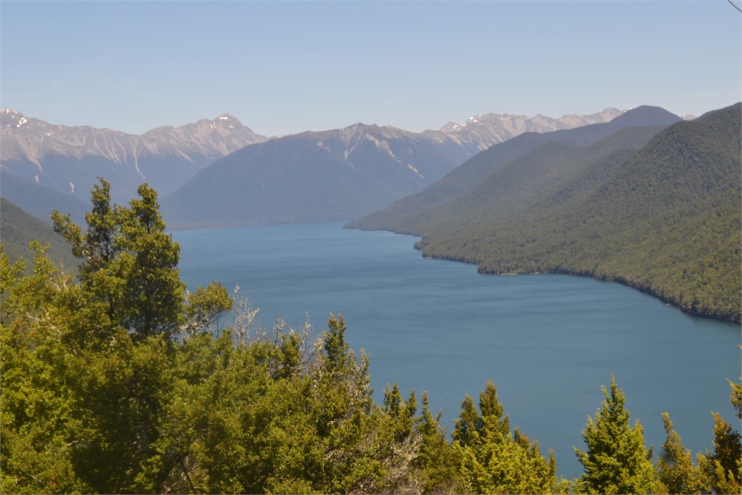 view from Porika Track