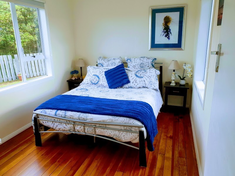 Second bedroom with views of Tararua Ranges