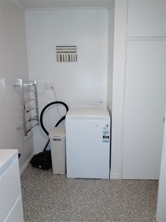 Washing Machine in Bathroom