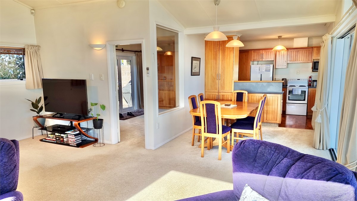 Living with Smart TV looking through to the Entry 