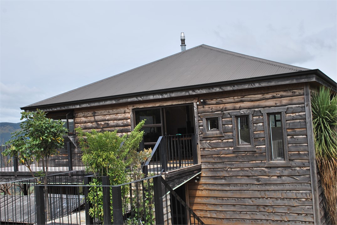 2 Storey macrocarpa clad home