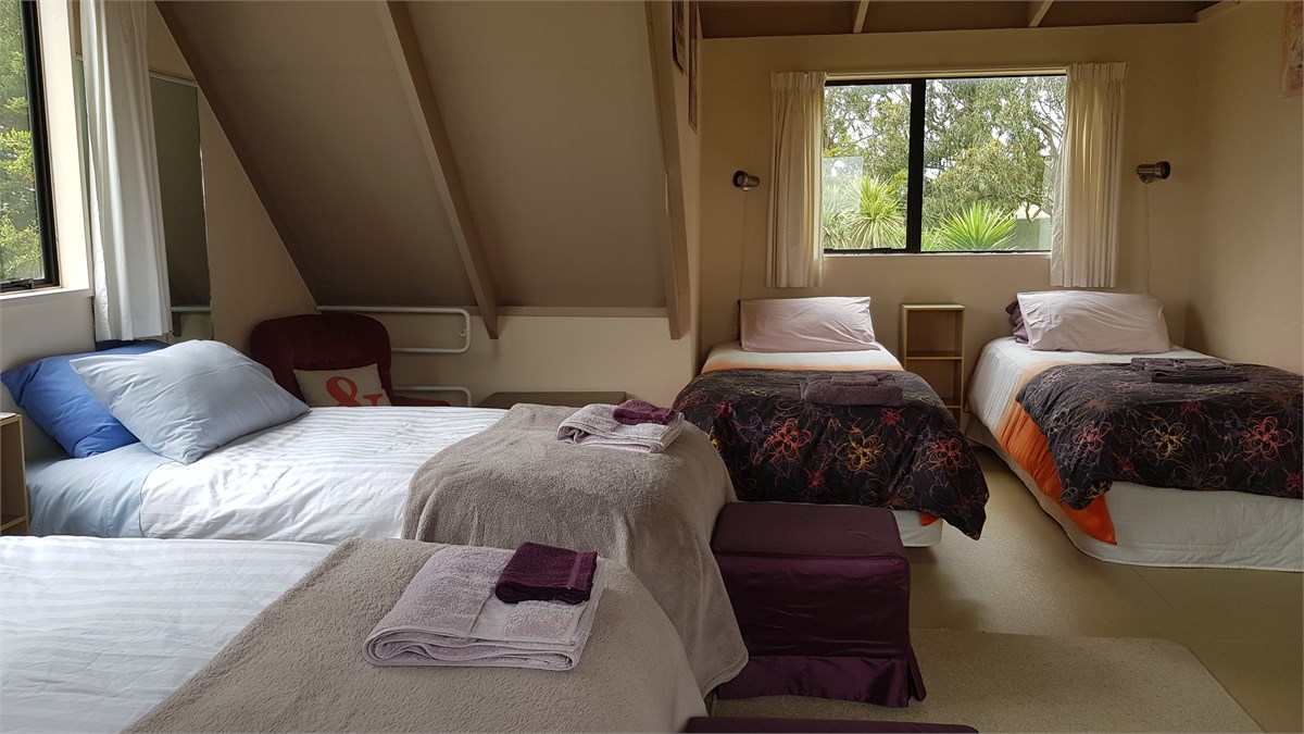 large bedroom in single setting