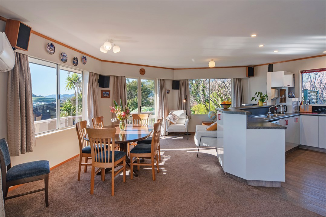 Open Kitchen & Dining area