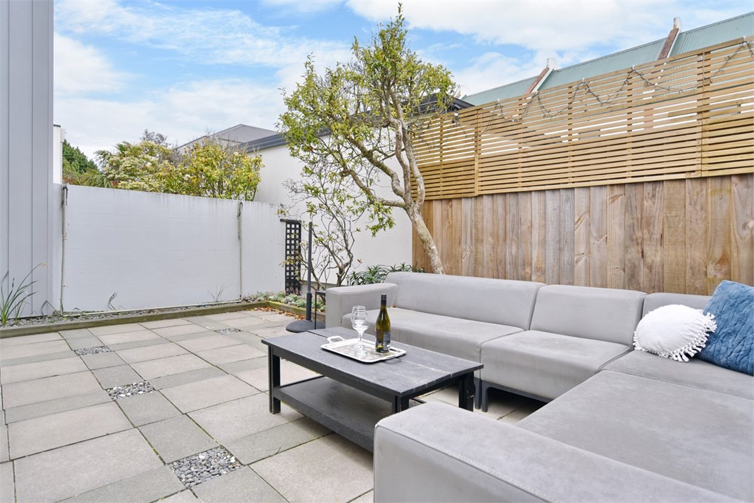 Outdoor seating area