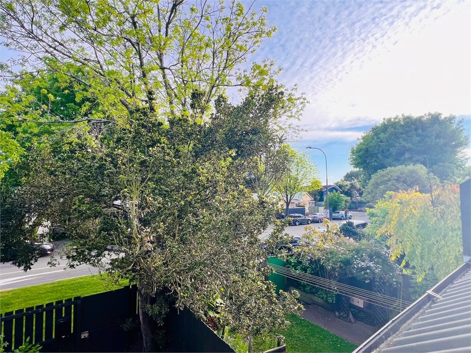 View from the balcony