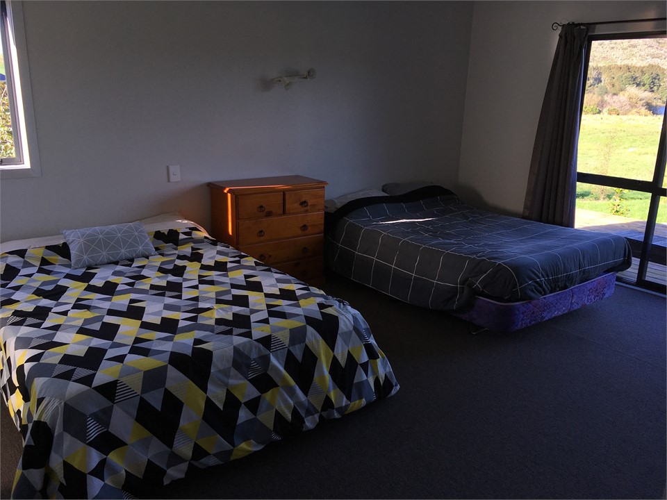 Master bedroom (1 of the doubles is now a single -