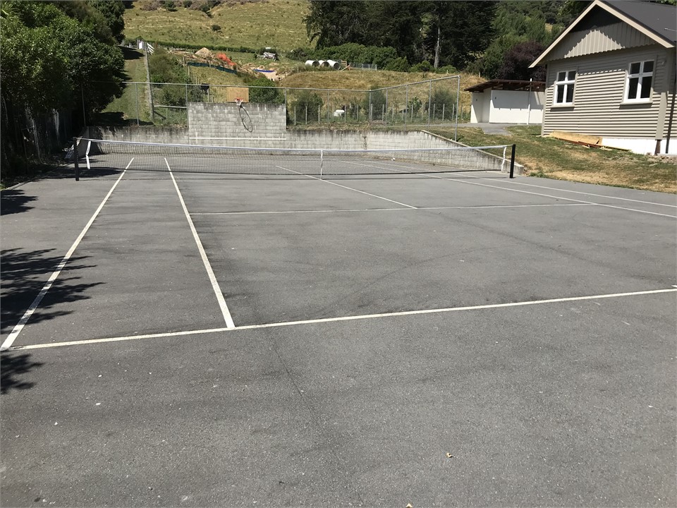 Local tennis courts
