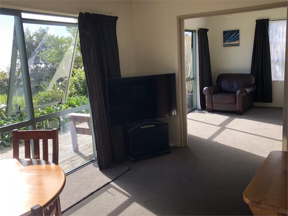 Separate off bedroom with cavity sliders