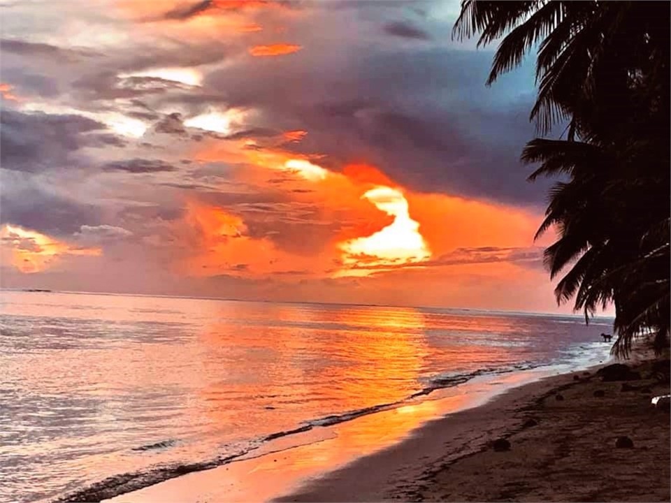 see a stunning 'south side' sunset