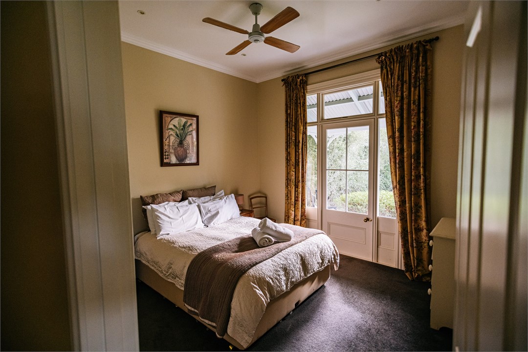 Budda room offers views across your own private ga