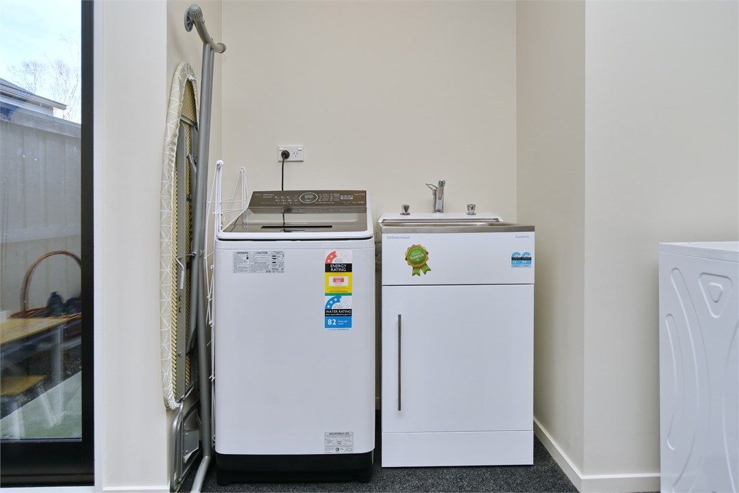 Laundry area