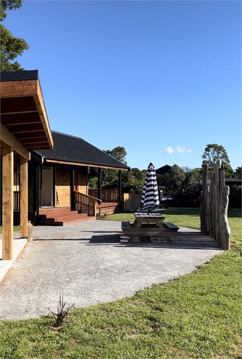 Shared Outdoor entertaining area