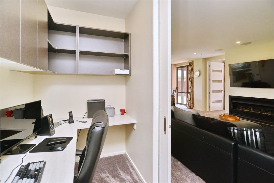 Office area off of the main living room