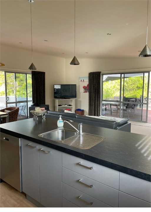 Kitchen view to lounge