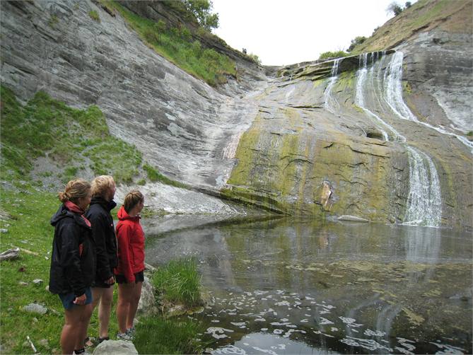 Green walk / Waterfall 2 in the Summer