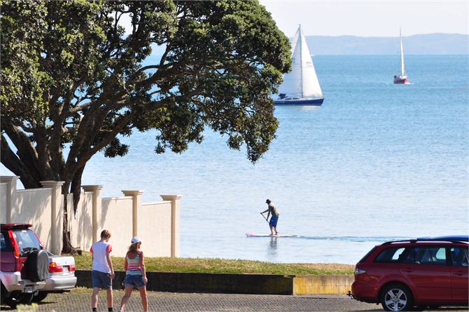 View of Milford Beach from 16 Cecil Road