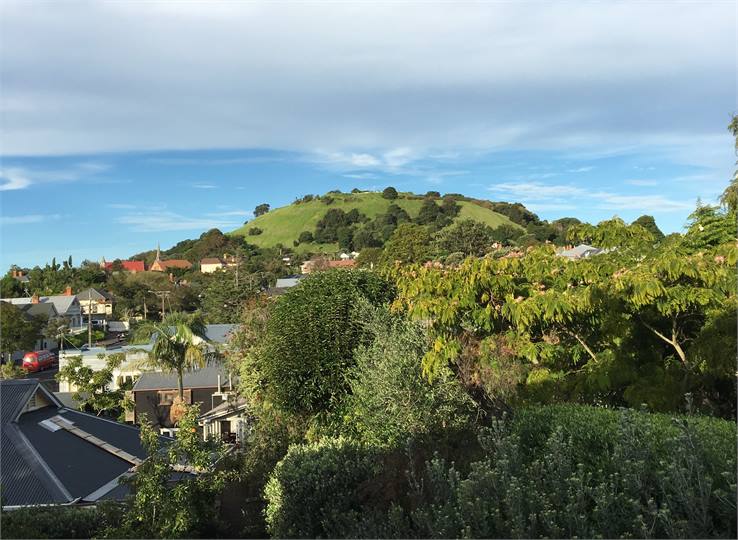 Bedroom view of Mount Victoria