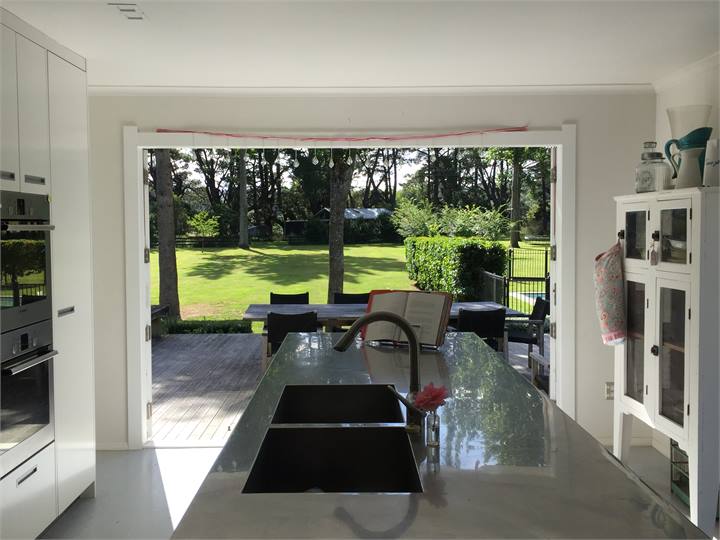 Outdoor living by the pool