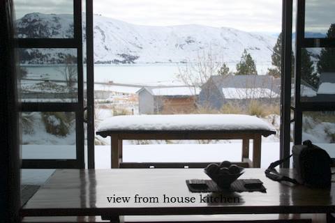 View from the dining table