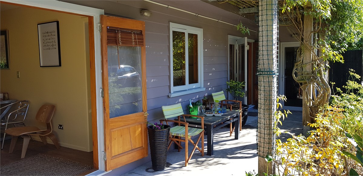 East side, kitchen to left