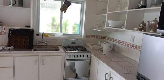 Kitchen towards side verandah