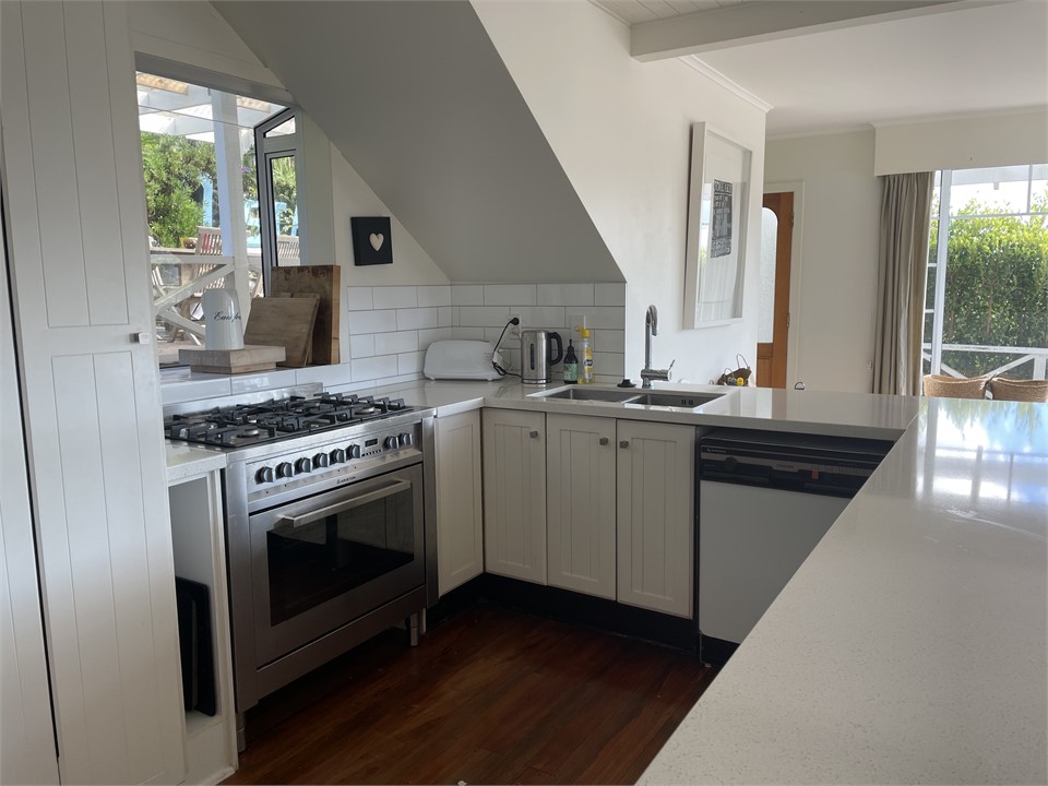 Modern and clean kitchen with all appliances