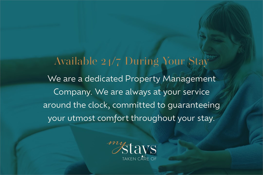 My Stays - available 24/7 during your stay