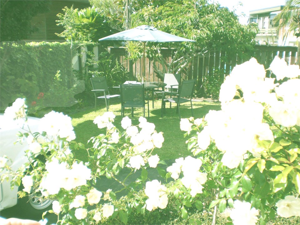 Liz loves her garden