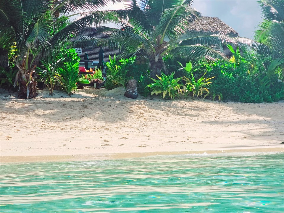 Beach In Front Of Property