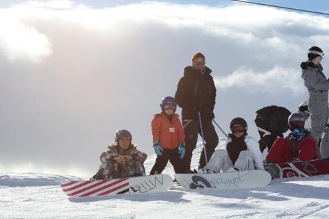 top of Round Hill ski Feild