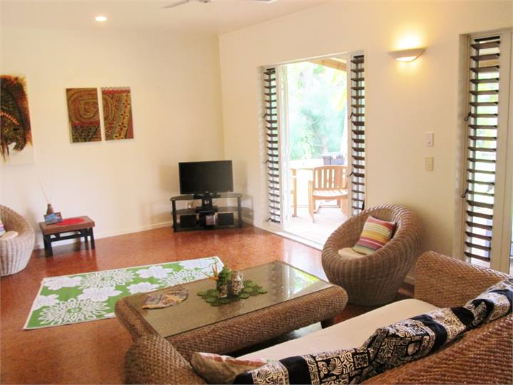 leading out to private bbq and deck area