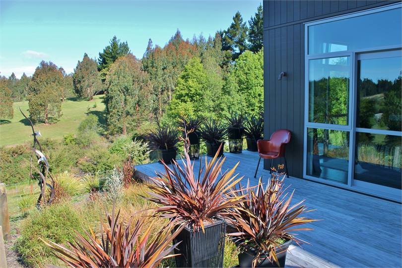 Private with lovely rural, sea, mountain views.