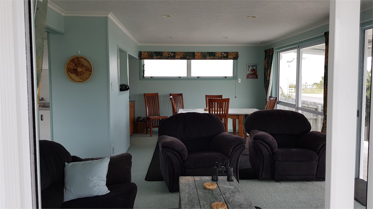 Open plan living with panoramic views