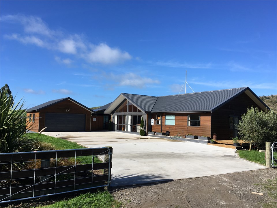 Parking and entrance