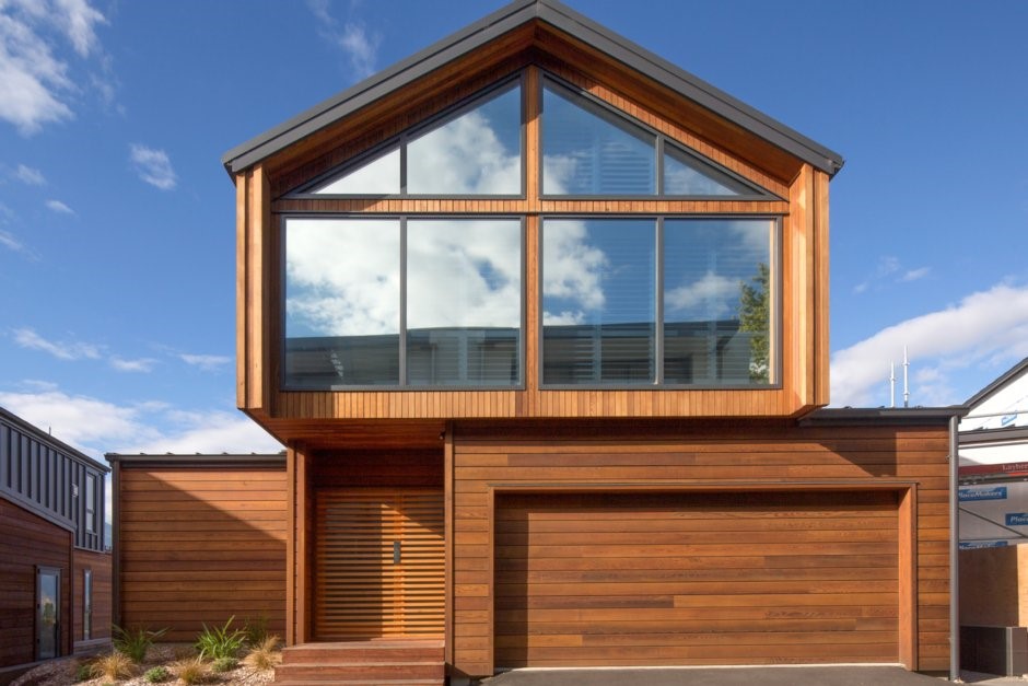 Exterior detail of the villa