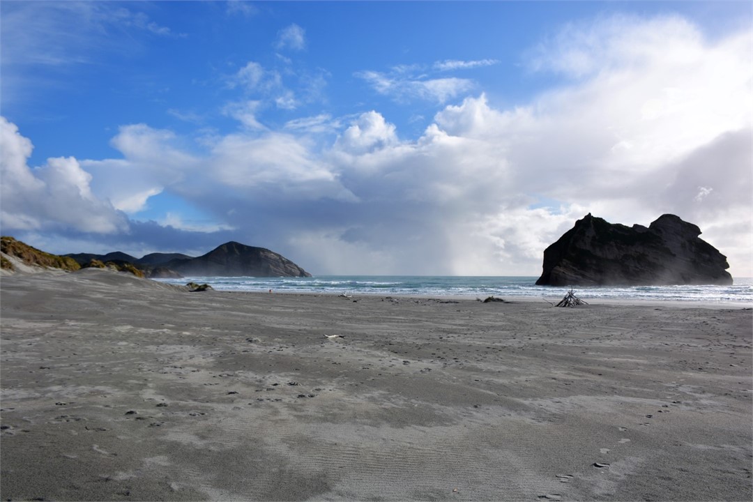 Wharariki Beach, 1 1/2 Hour Drive
