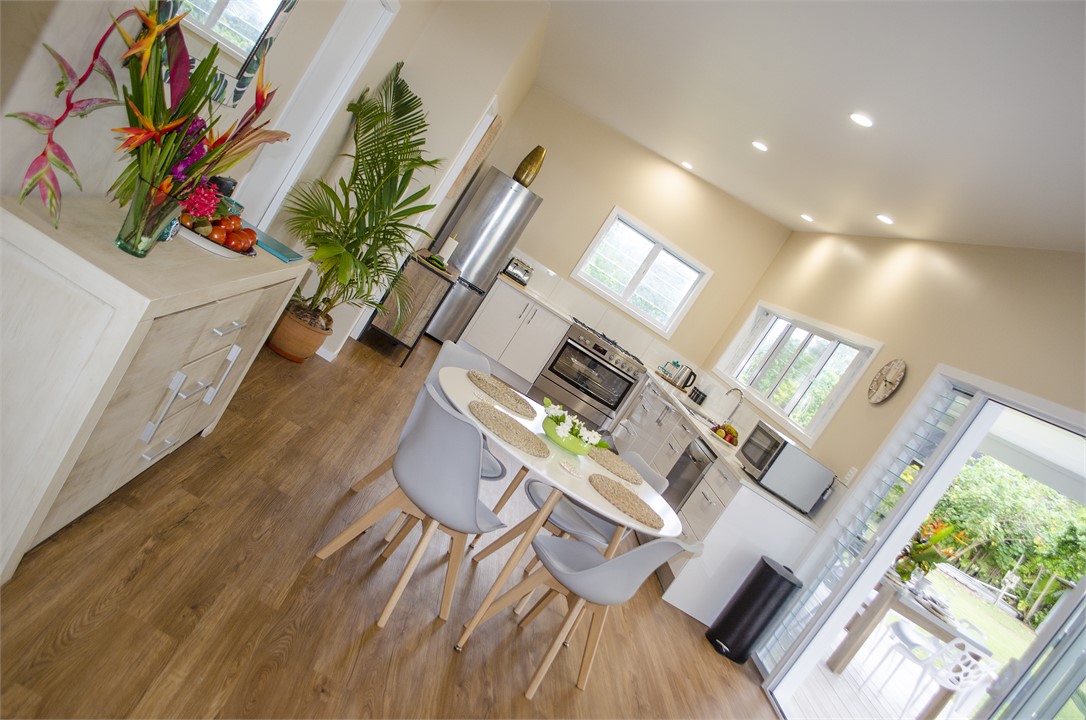 Dining table and Kitchen View