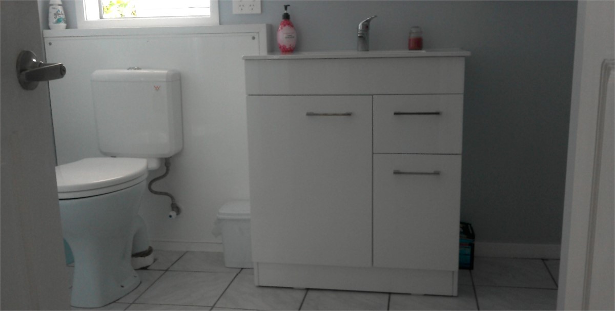 Down stairs bathroom/ laundry room