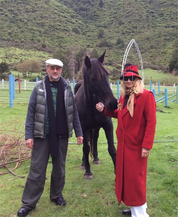 Your Hosts Tony Broad and Annebeth Riles