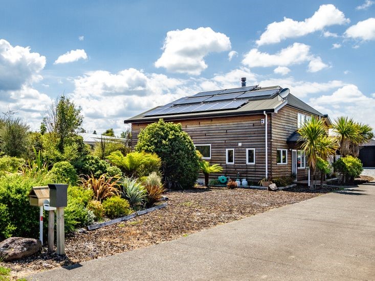 Parking and entrance