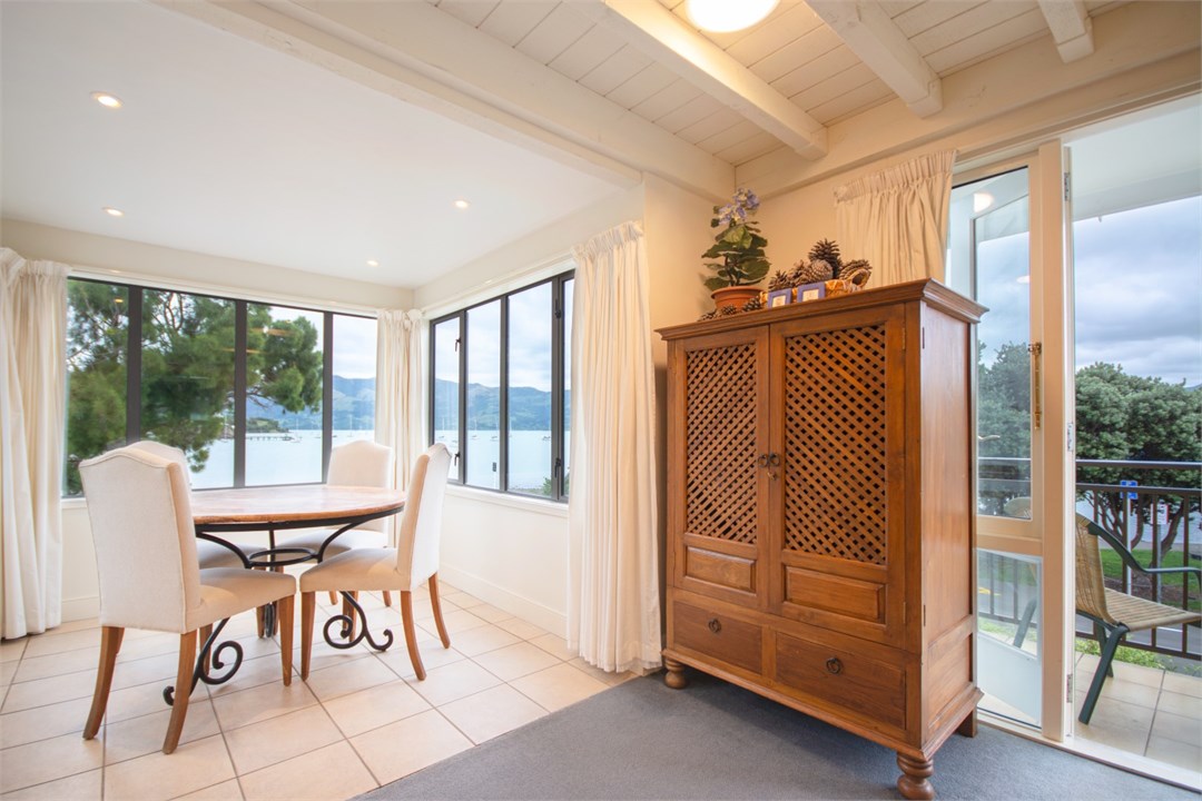 Dining area with a view