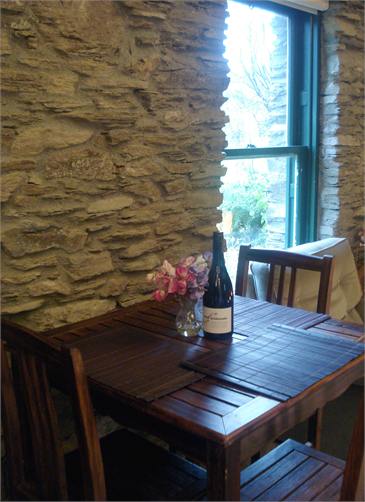 stone walls & local wine