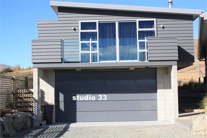 Out side of the studio