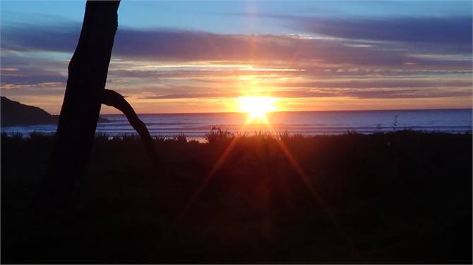 View from the cottage