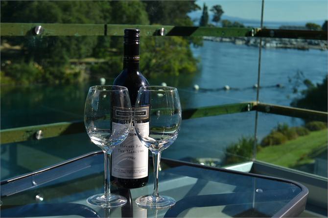 Relax and unwind riverside