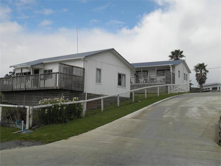 Both baches are available for rent